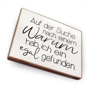 Kühlschrankmagnete Auf der Suche nach einem Warum